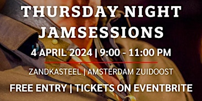 Primaire afbeelding van ZOJazz Stage | Thursdaynight Jamsessions by Anthony Lubbers