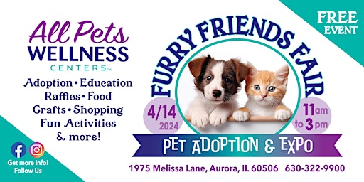 Primaire afbeelding van Furry Friends Fair * Pet Adoption & Expo