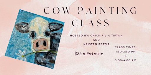 Primaire afbeelding van Cow Paint Class