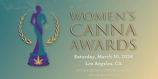 Women's Canna Awards: Honoring Exemplary Work by Women in Cannabis primary image