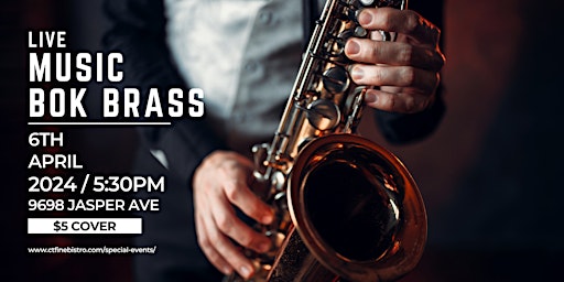 Classical Music Saturday w/ BOK Brass -LIVE music dinner experience! primary image