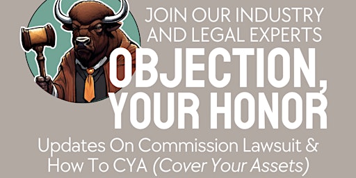 Imagen principal de Objection, Your Honor! Updates On Commission Lawsuit