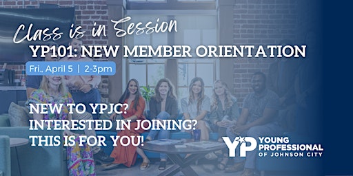 Imagem principal do evento YP 101 - New Member Orientation