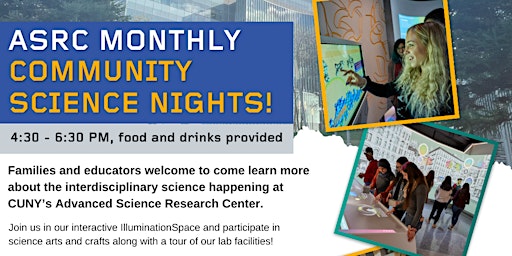 Image principale de Community Science Night