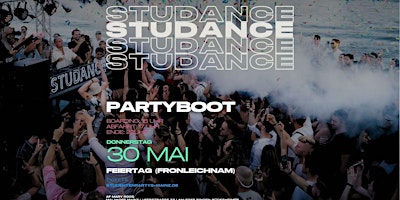 Immagine principale di STUDANCE PARTYBOOT I 30.05 I MAINZ I FEIERTAGS SPECIAL 