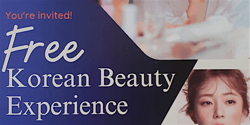 Imagem principal do evento FREE KOREAN BEAUTY EXPERIENCE