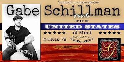 Imagen principal de Gabe Schillman Presents The United States of Mind National Tour