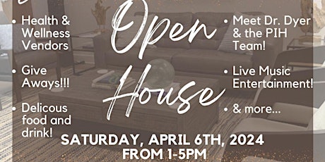 PIH Spring Open House