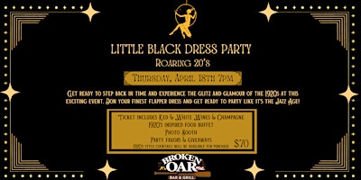 Little Black Dress Night - The Roaring 20's primary image