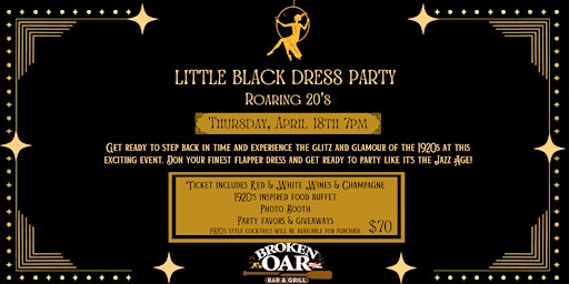 Primaire afbeelding van Little Black Dress Night - The Roaring 20's