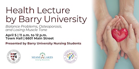 Health Lecture by Barry University
