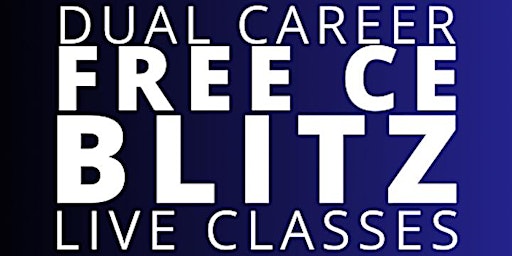 Imagen principal de Dual Career Free CE Blitz: DEFINE YOUR VALUE