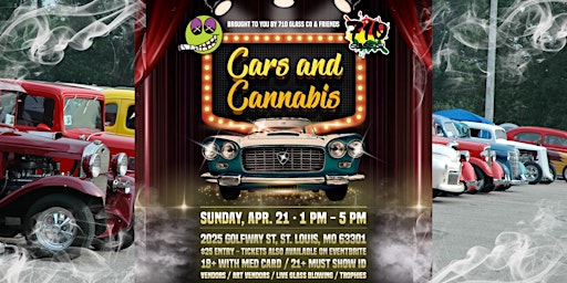 Primaire afbeelding van Cars & Cannabis at St.Andrews Cinema & Event Center