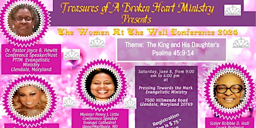 The Women At the Well Conference 2024 - The King and His Daughters primary image