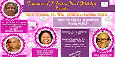 The Women At the Well Conference 2024 - The King and His Daughters primary image