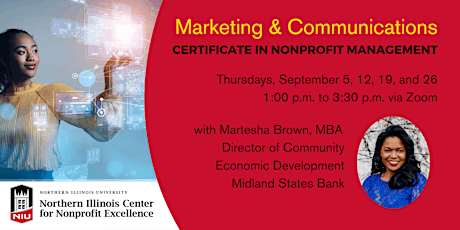 Image principale de Marketing and Communications: Certificate in Nonprofit Management