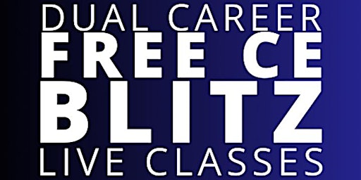 Hauptbild für Dual Career Free CE Blitz: GET TO THE CLOSE