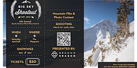 2024 Big Sky Winter Shootout Film & Photo Festival