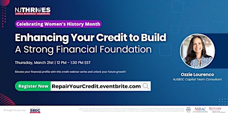 Image principale de Enhancing Your Credit to Build a Strong Financial Foundation