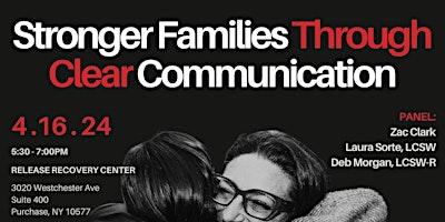 Imagem principal do evento Stronger Families Through Clear Communication