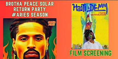 Image principale de Brotha Peace Solar Return Listening Party & Film Screening