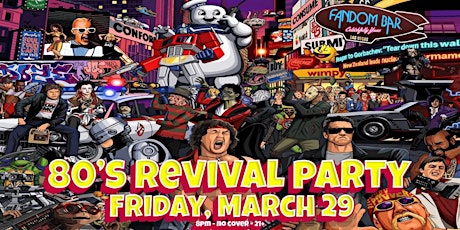 80s Revival Party with Retro Rewind!