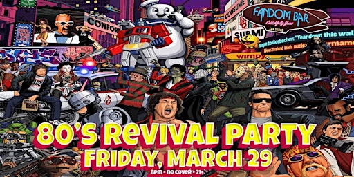 Imagen principal de 80s Revival Party with Retro Rewind!