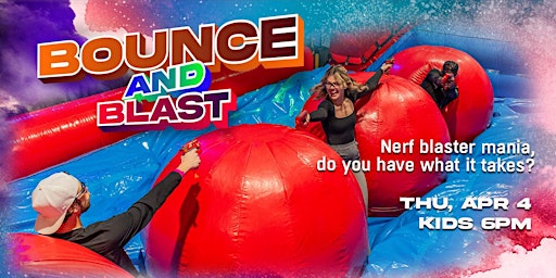 Bounce and Blast - Nerf Blaster Mania Kids primary image