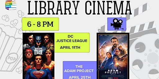 Imagem principal do evento Library Cinema: The Adam Project
