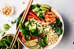 UBS VIRTUAL Cooking: Vietnamese Bun Bo Xao: Beef Herb Noodle Salad  primärbild