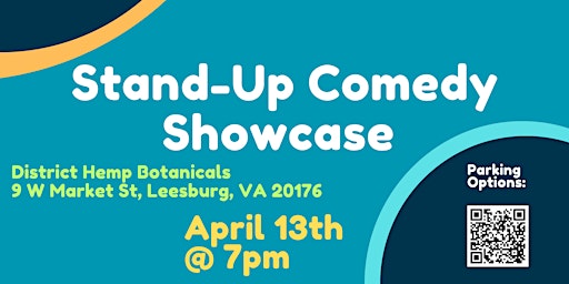 Imagem principal do evento Stand-Up Comedy Showcase