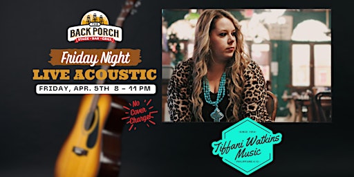 Hauptbild für Friday Night LIVE Acoustic with Tiffani Watkins