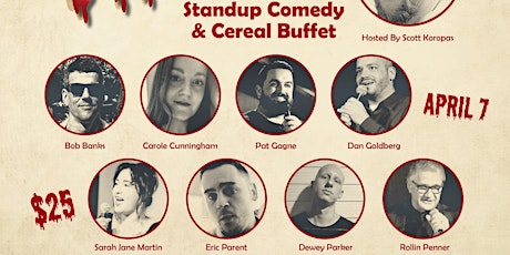 Cereal Killers Standup Comedy and Cereal Buffet