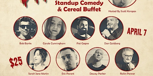 Cereal Killers Standup Comedy and Cereal Buffet primary image