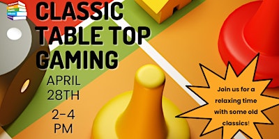 Primaire afbeelding van Classic Tabletop Game Day