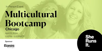 Hauptbild für IN-PERSON EVENT: Multicultural Bootcamp