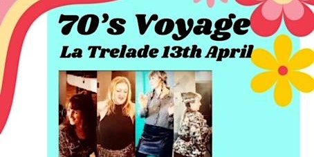 Imagem principal do evento 70’s Voyage 13th April GYCD Fundraiser