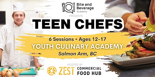 Hauptbild für Teen Chefs Youth Culinary Academy April 2 - May 7
