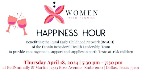 Women With Promise "April Showers" Happiness Hour