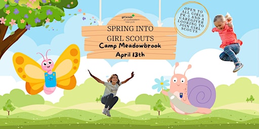 Imagem principal do evento Spring into Girl Scout Camp Meadowbrook