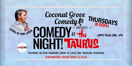 Hauptbild für COMEDY SHOW - COCONUT GROVE COMEDY