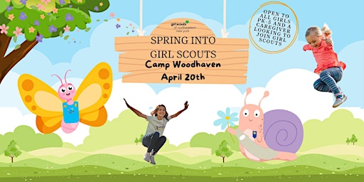 Primaire afbeelding van Spring into Girl Scouts Camp Woodhaven