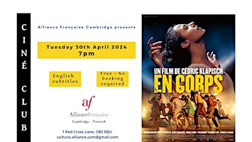 Imagem principal do evento French Ciné Club - En Corps (Rise)