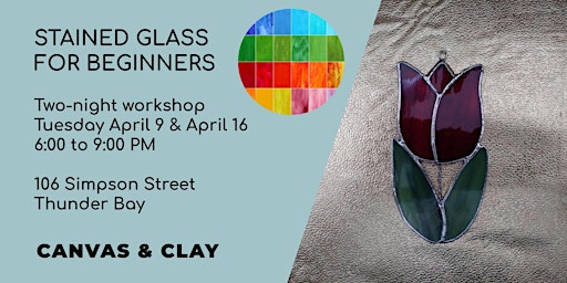 Imagem principal do evento Stained Glass for Beginners (Evening Class)