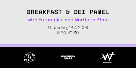 Breakfast & DEI panel with Futureplay and Northern Stars