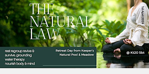 Imagem principal do evento Retreat Day from Keeper’s Natural Pool & Meadow