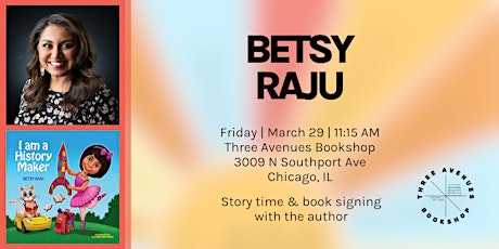 Positive Affirmations Story Time with Local Author Betsy Raju