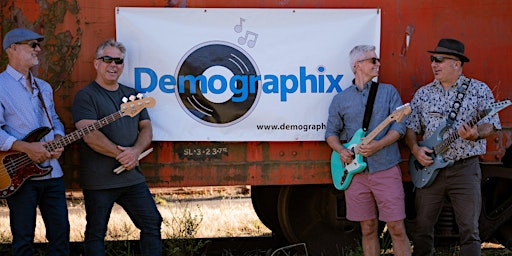 Imagen principal de Demographix Band live at the Strawberry Vale Hall April 13th FUNDRAISER