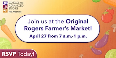 Imagem principal do evento Original Rogers Farmer's Market