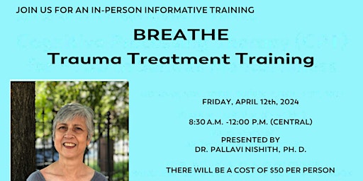 Primaire afbeelding van BREATHE Trauma Treatment Training